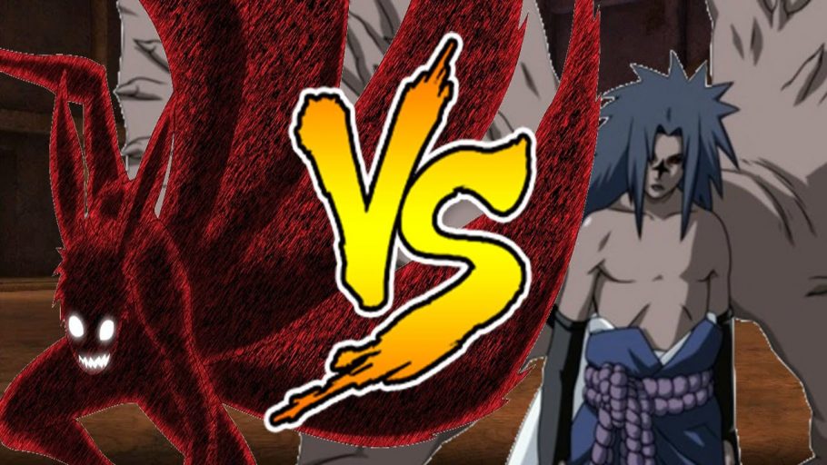 Afinal, quem é mais forte, o Naruto 4 caudas ou o Sasuke do inicio do Shippuden?