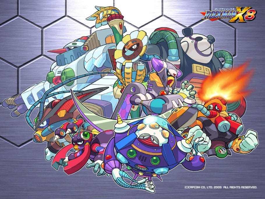 Ordem dos chefes e fraquezas de Mega Man X8