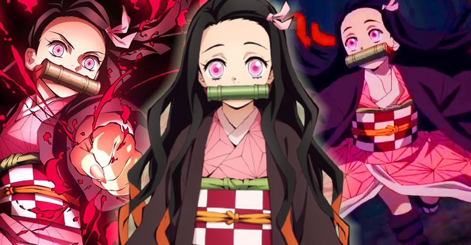 Kimetsu No Yaiba Pino De Esmalte Caçador De Demônios + Nezuko Kamado  Furioso + Oni Anime Girl Cute Badge