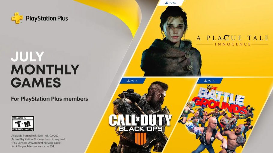 PS Plus de Julho traz Call of Duty: Black Ops 4 e mais dois jogos