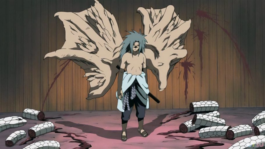 sasuke uchiha marca da maldição completa [naruto classico