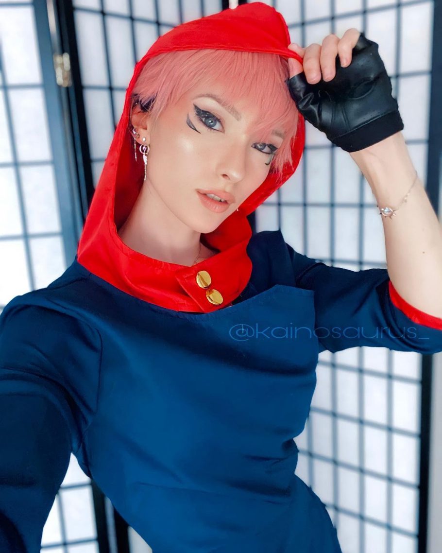 Cosplayer Fã De Jujutsu Kaisen Imaginou Como Seria Uma Versão Feminina De Yuji Itadori 1189