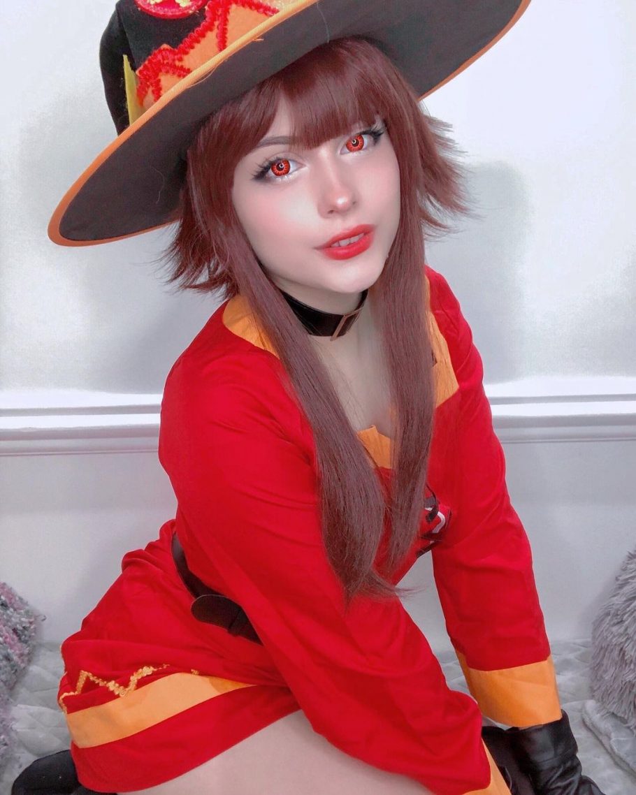 Confira este lindo cosplay da Megumin de Konosuba - Critical Hits