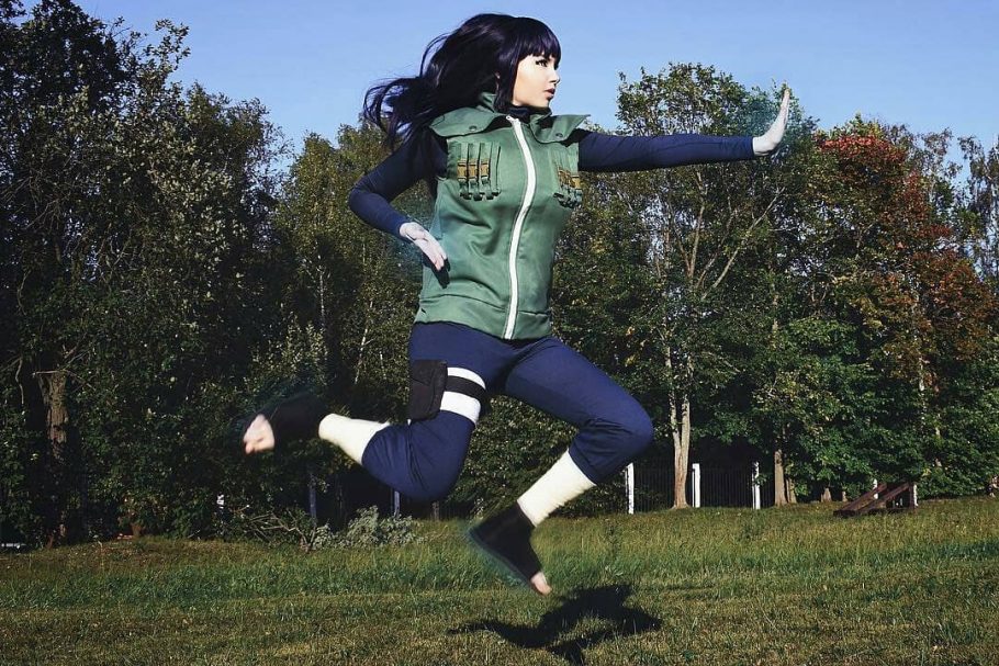 Fã de Naruto fez um cosplay incrível da Hinata Hyuga