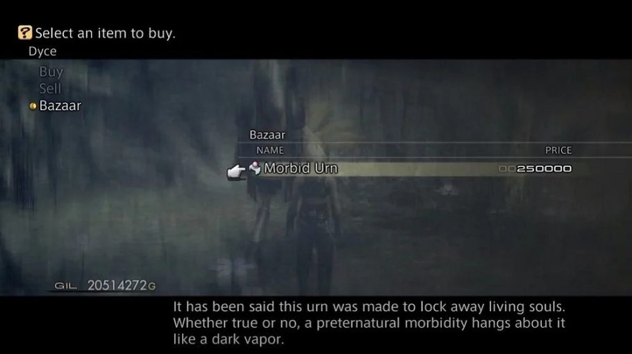 Final Fantasy 12 - Como obter o item Morbid Urn