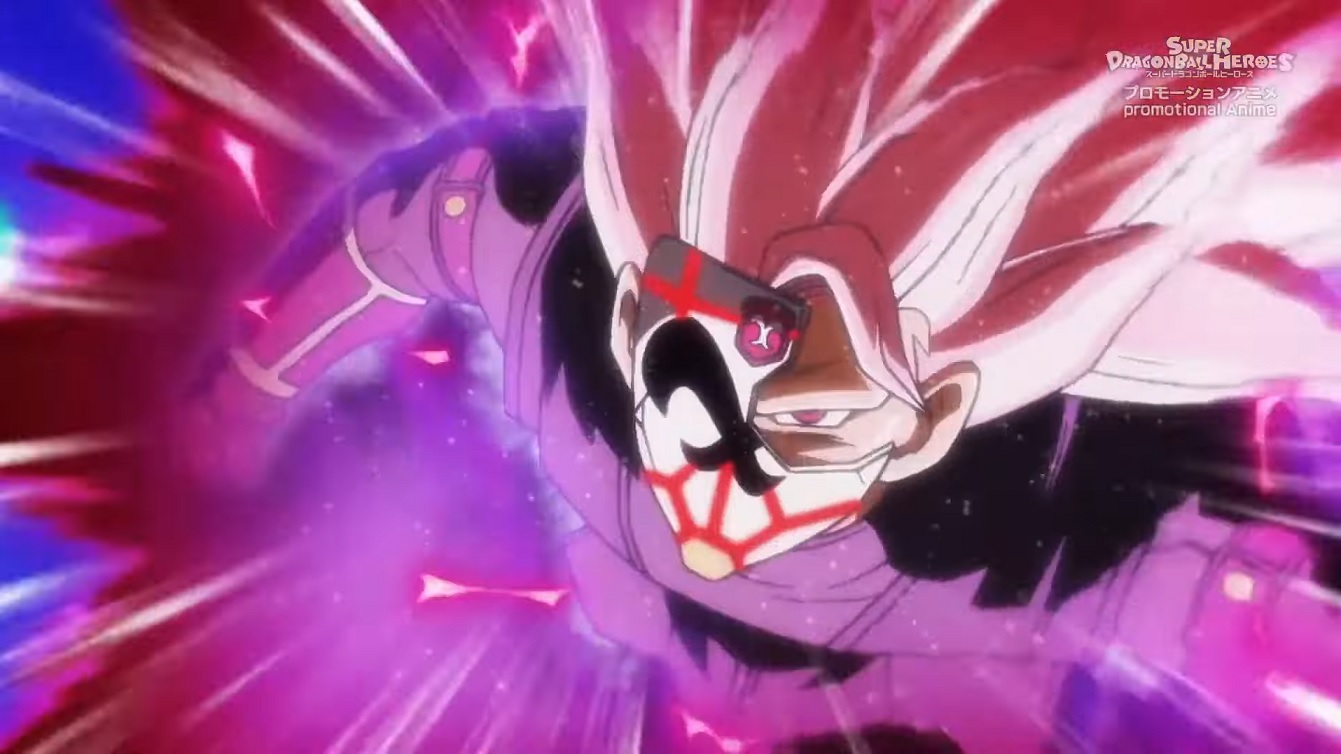 Dragon Ball Heroes apresenta oficialmente o Super Saiyajin Rosé 3