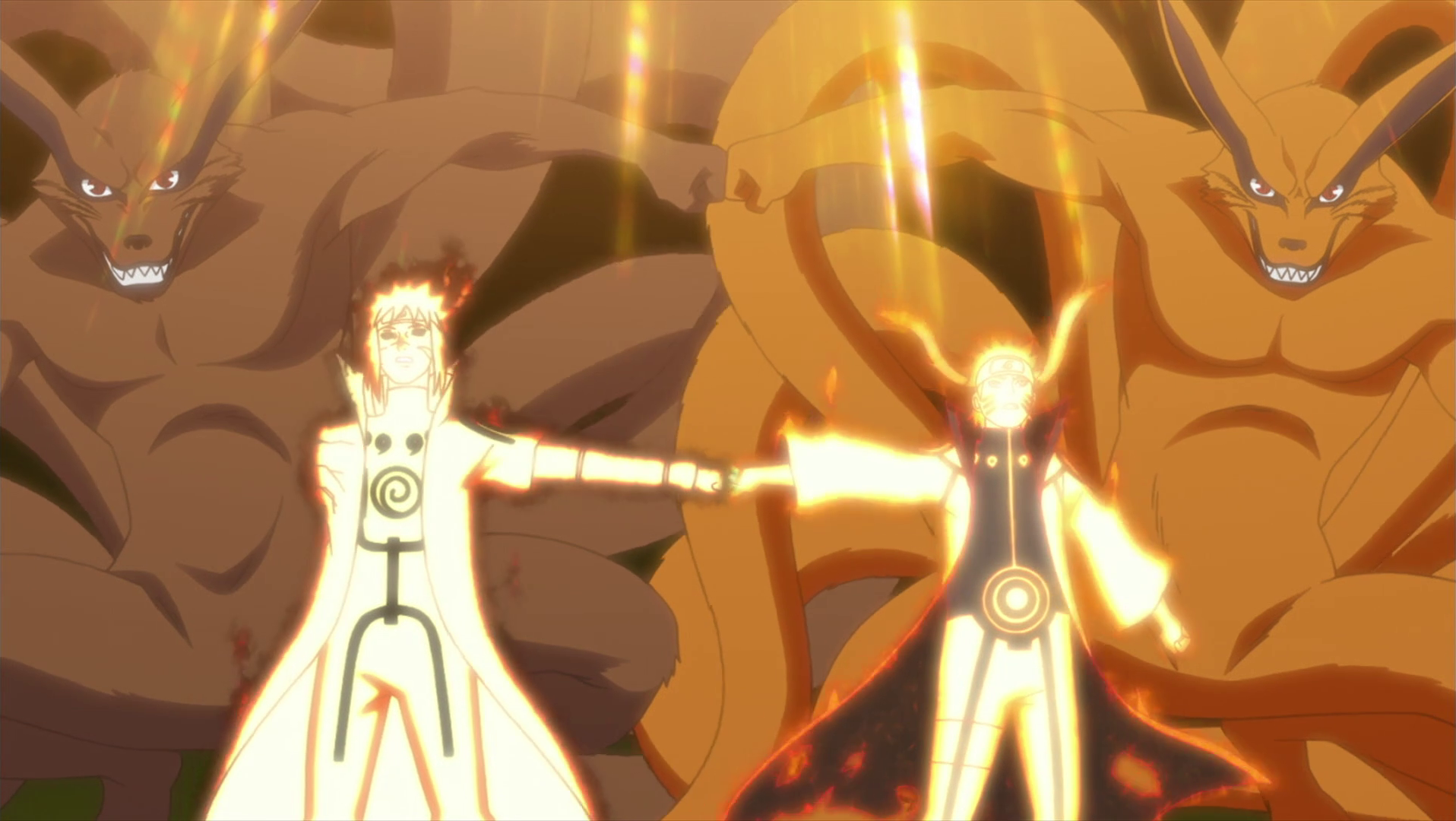 Afinal, o que aconteceria se Minato selasse as duas metades da Kurama no Naruto?