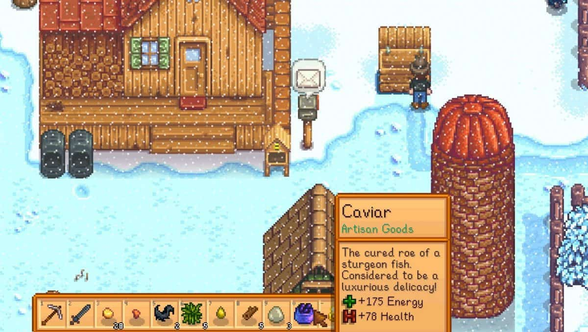 Stardew Valley Guia Completo sobre Caviar Critical Hits