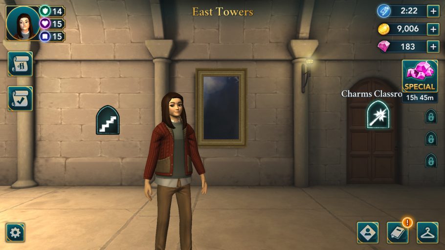 hogwarts mystery pontos de energia