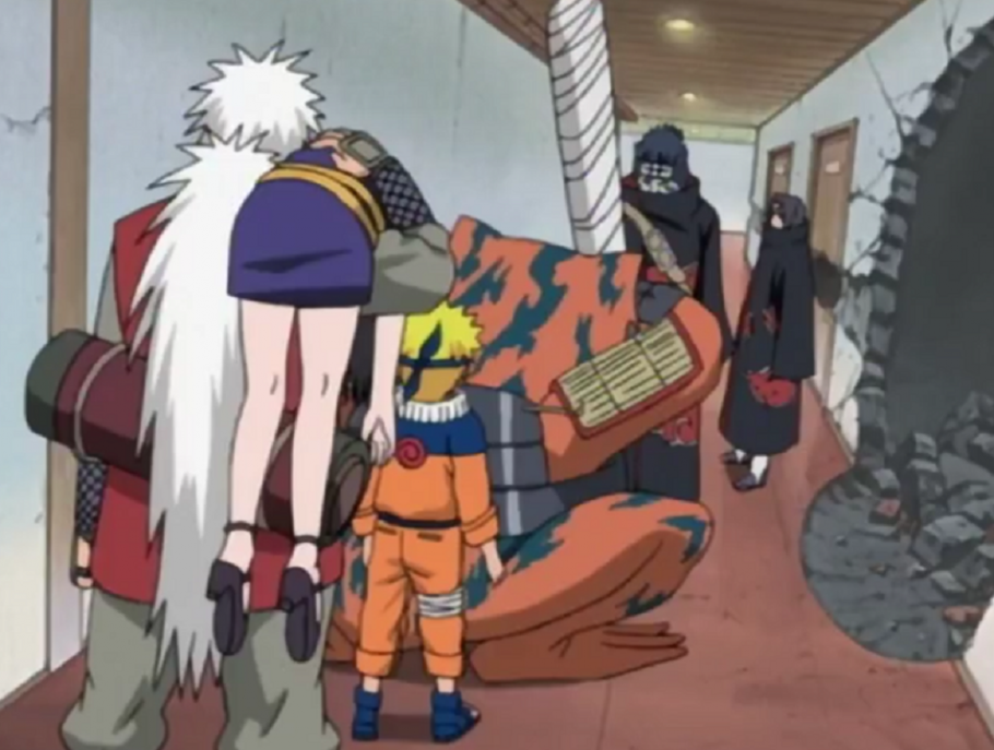 Afinal, por que Jiraiya não interferiu enquanto o Itachi estava batendo no Sasuke?