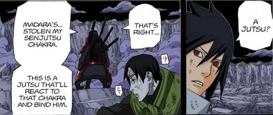 Afinal, qual foi o Jutsu que o Hashirama deu ao Sasuke em Naruto Shippudne?