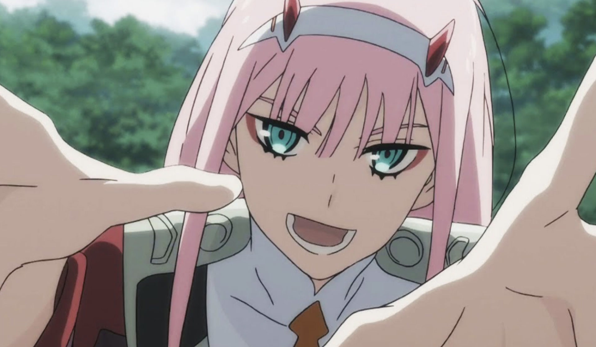 Pra Você Otaku - Zero two/ 002 Anime:Darling in the franxx Espécie:Híbrido  humano A zero two é uma dos personagens mais populares do anime e é waifu  de grande parte dos otakinhos.