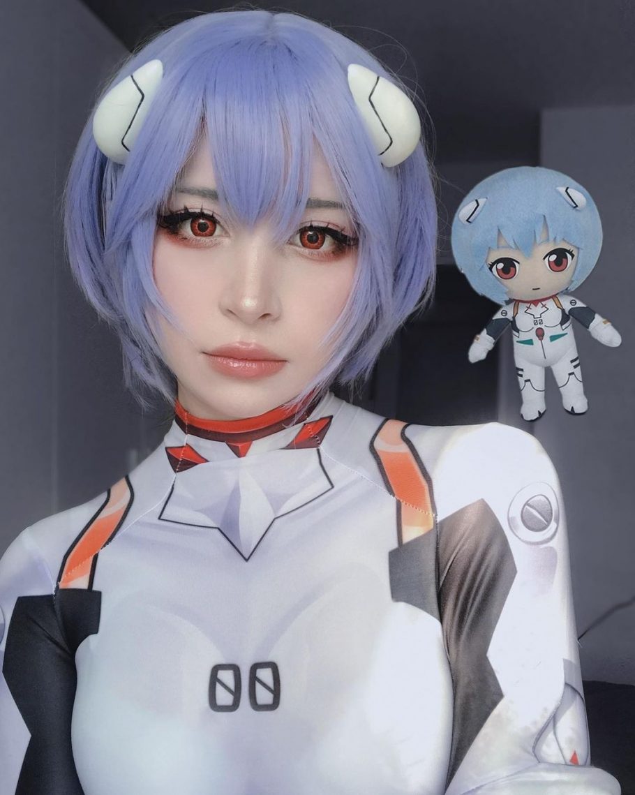 Fã de Evangelion fez um cosplay incrível da Rei Ayanami