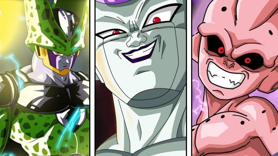 Artista imagina como seria o crânio do Freeza, Cell e Kid Boo de Dragon Ball