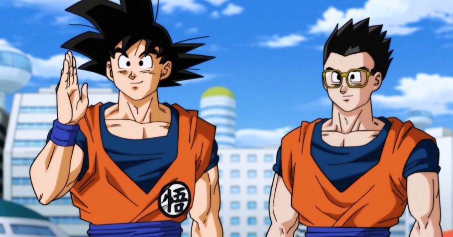 Animador de Dragon Ball divulga arte nostálgica de Goku e Gohan