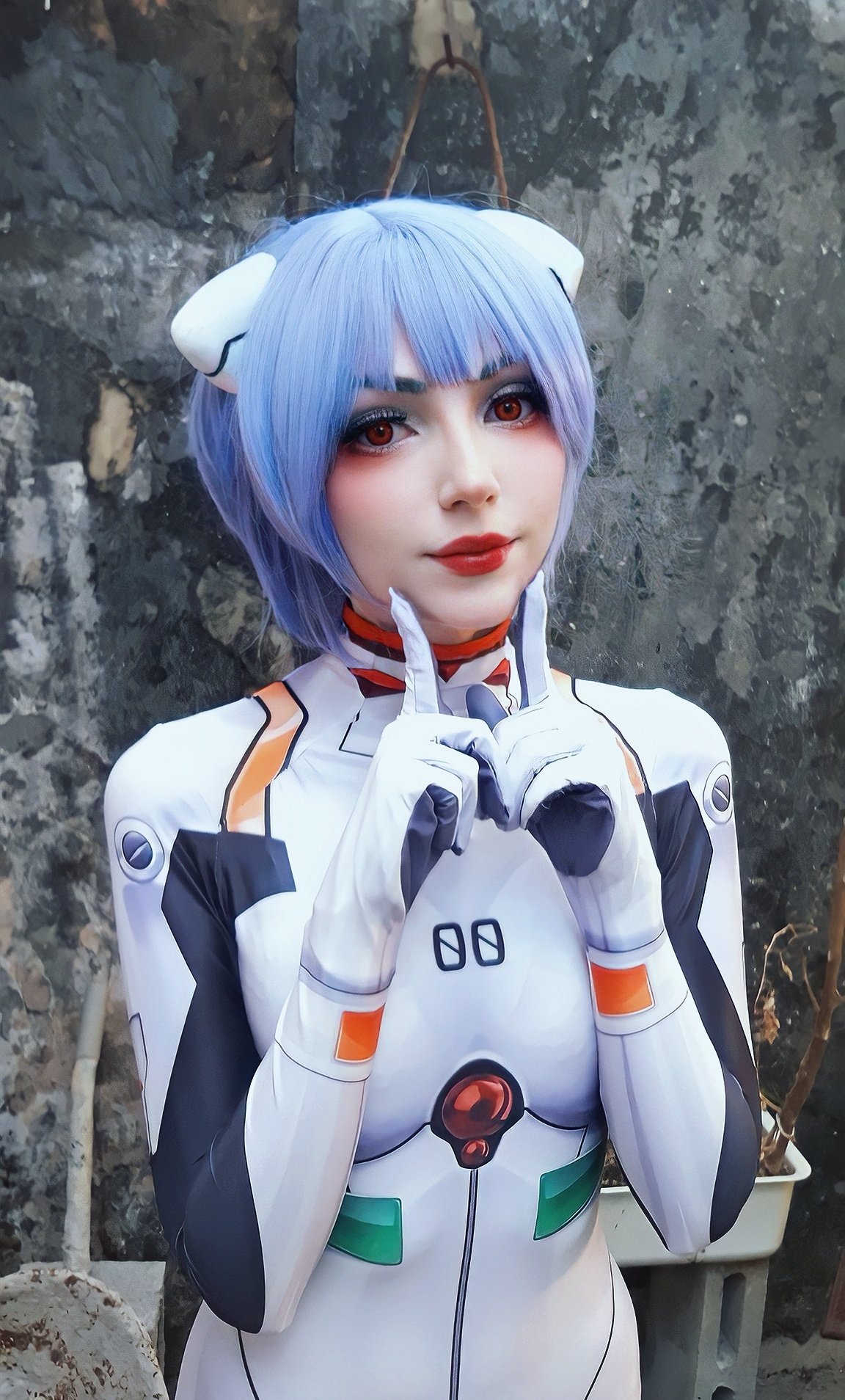 Brasileira Fez Um Cosplay Incr Vel Da Rei Ayanami De Evangelion