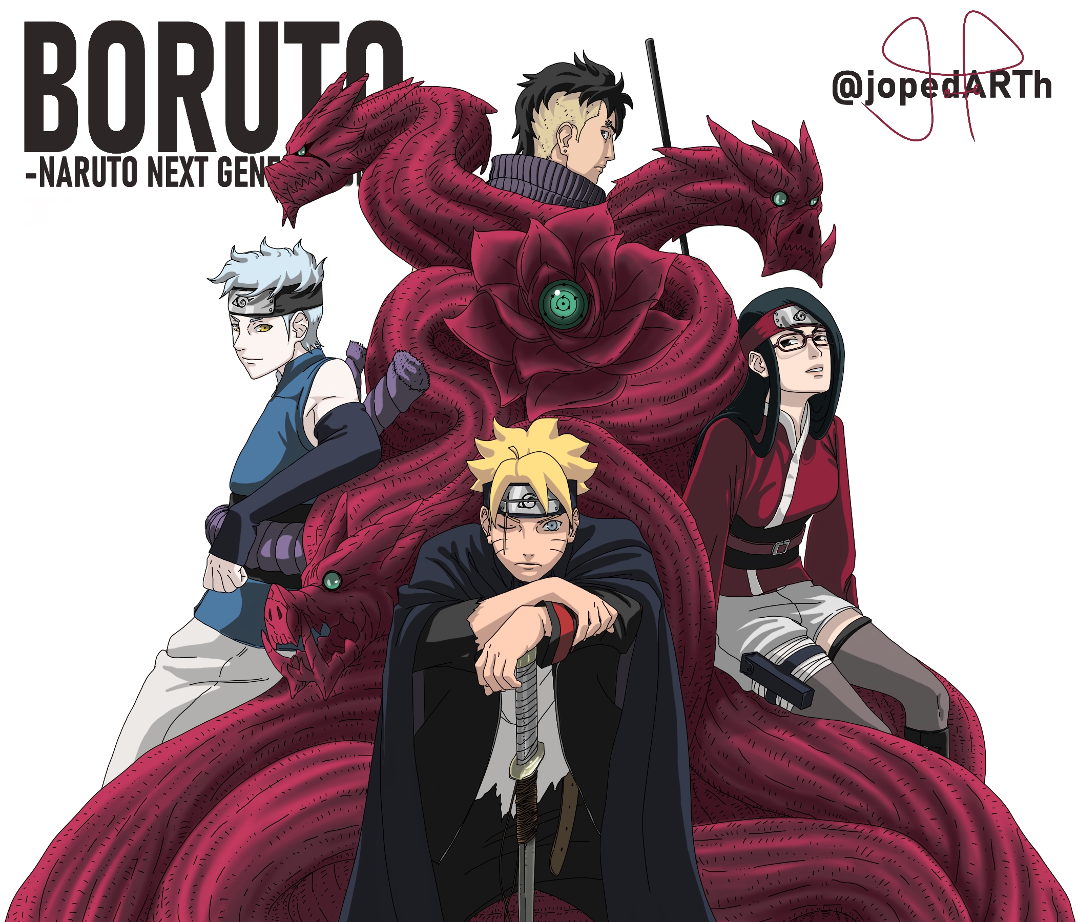 Boruto: Visual dos personagens após time-skip é revelado - Anime United