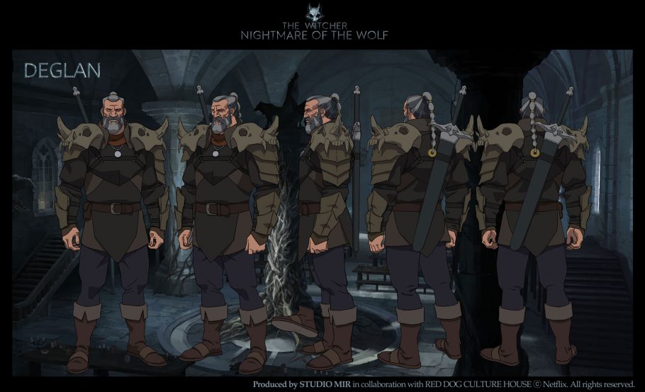 The Witcher: Nightmare of the Wolf - Conheça os principais personagens