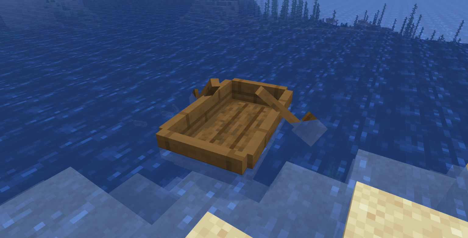 Comment Faire Une Barque Dans Minecraft Qui Avance