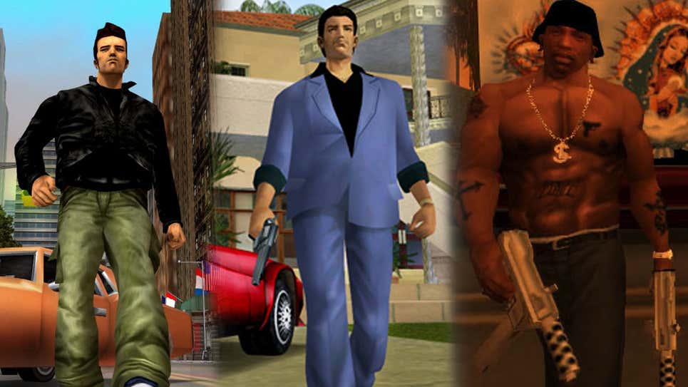 GTA III, Vice City e San Andreas serão removidos das lojas; fãs protestam
