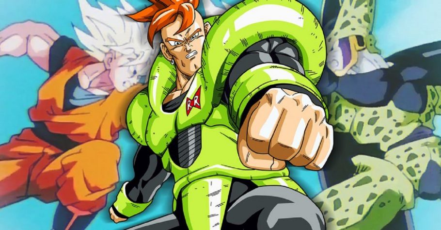 Android 16 (Dragon Ball Z) Único Android que aparentava ser pacífico desde  o início, foi contra o motivo da própria existência para proteger e vingar  seus irmãos, tentou se sacrificar para salvar