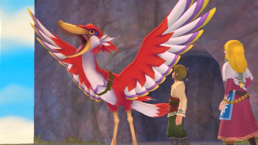 Zelda: Skyward Sword - Como pousar o Loftwing