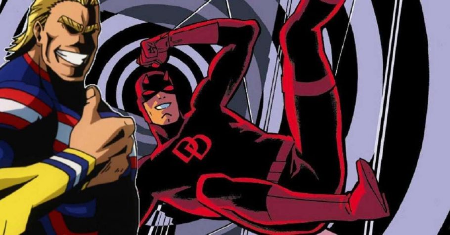 Ilustrador da Marvel e DC homenageou o All Might de My Hero Academia em arte incrível