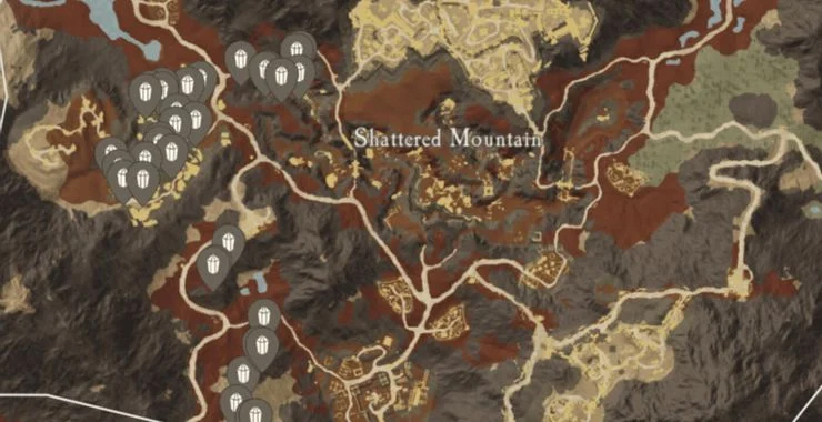 shattered mountain