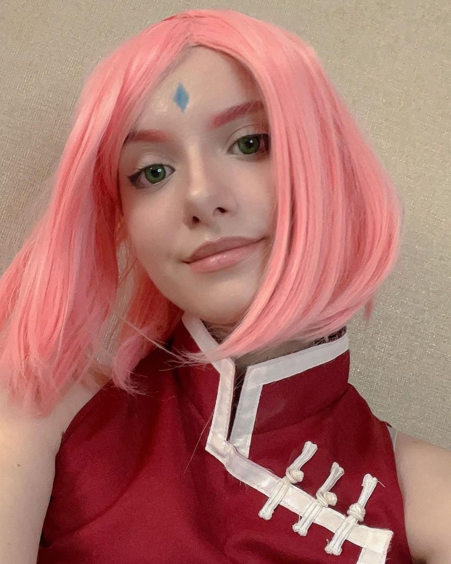 Fã de Naruto fez um lindo cosplay da Sakura Haruno
