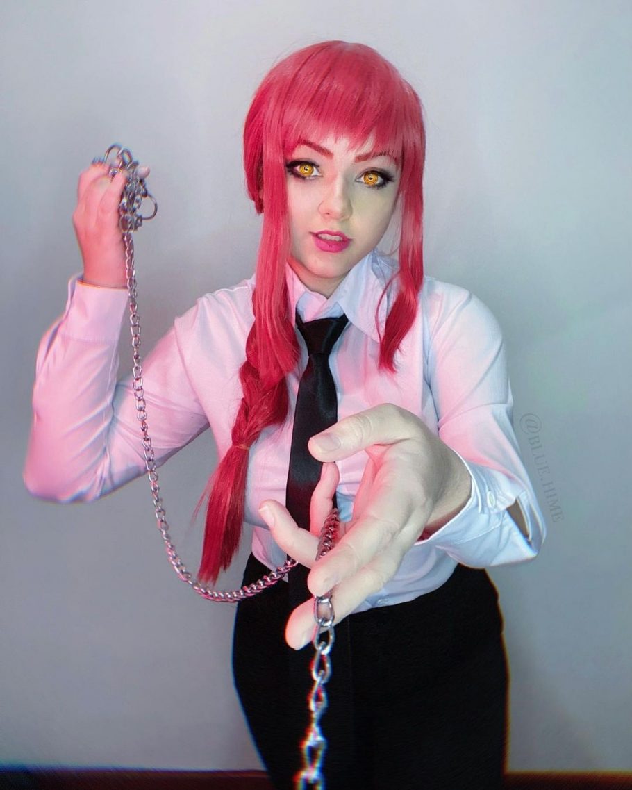 Cosplayer Brasileira recria a Makima de Chainsaw Man de forma perfeita