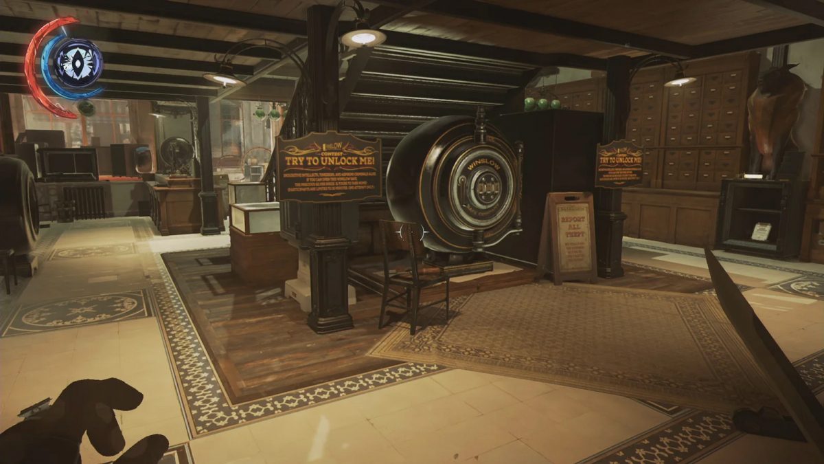 Dishonored 2 Senhas dos Cofres Critical Hits