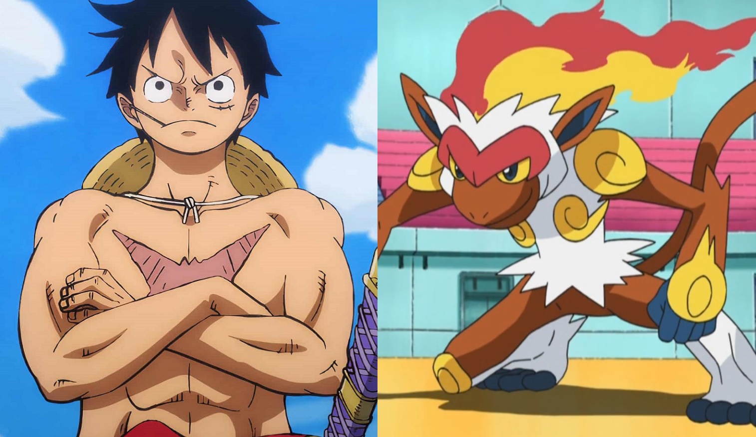 Artista imaginou qual seria o time Pokémon dos piratas de One Piece