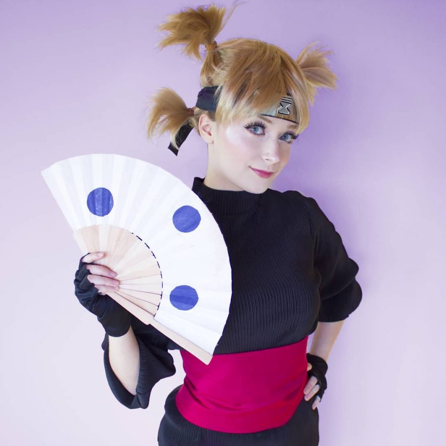 Confira este lindo cosplay da Temari de Naruto