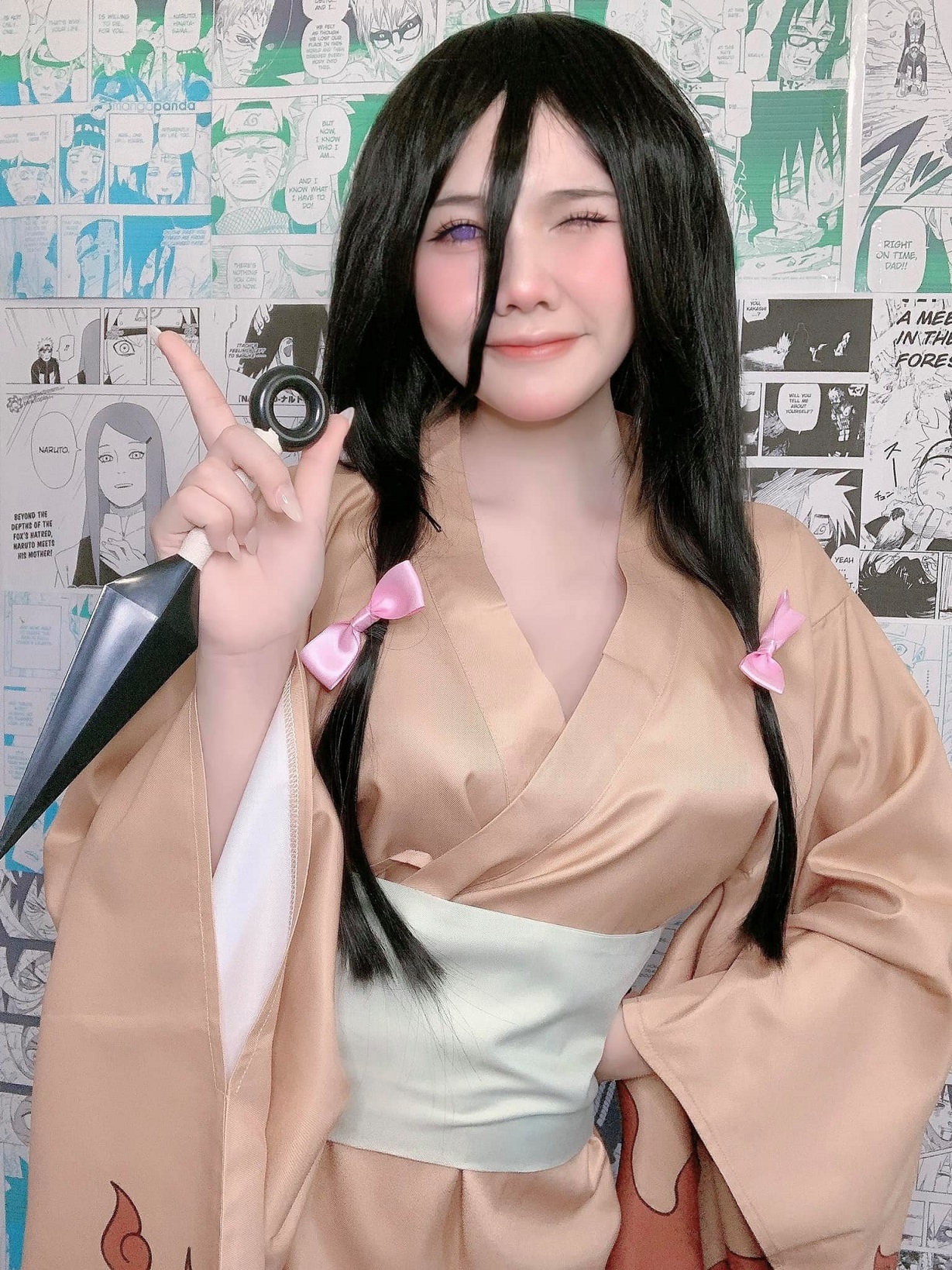 Fã de Naruto fez um cosplay impecável de Hanabi