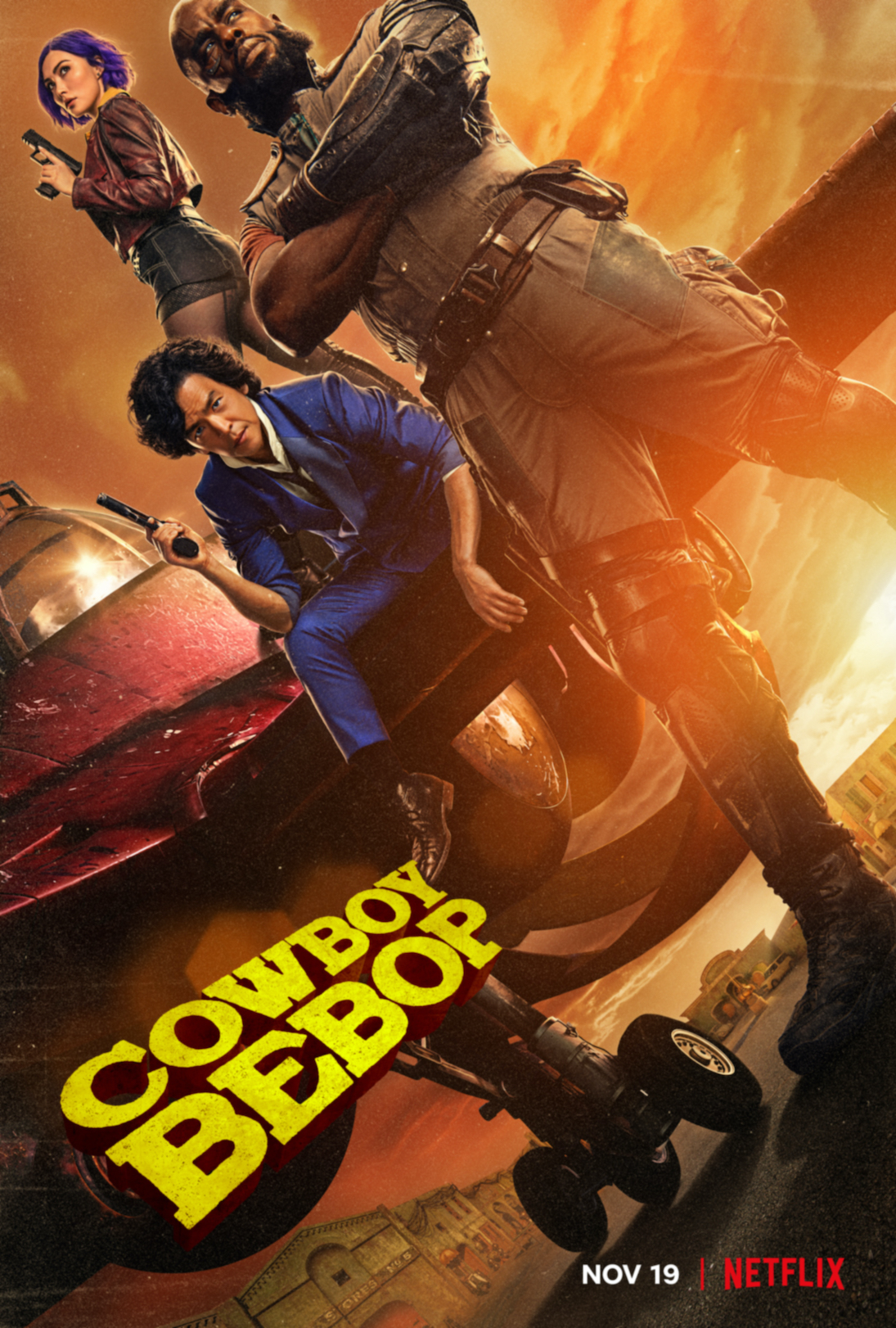 Live-action de Cowboy Bebop recebe trailer completo