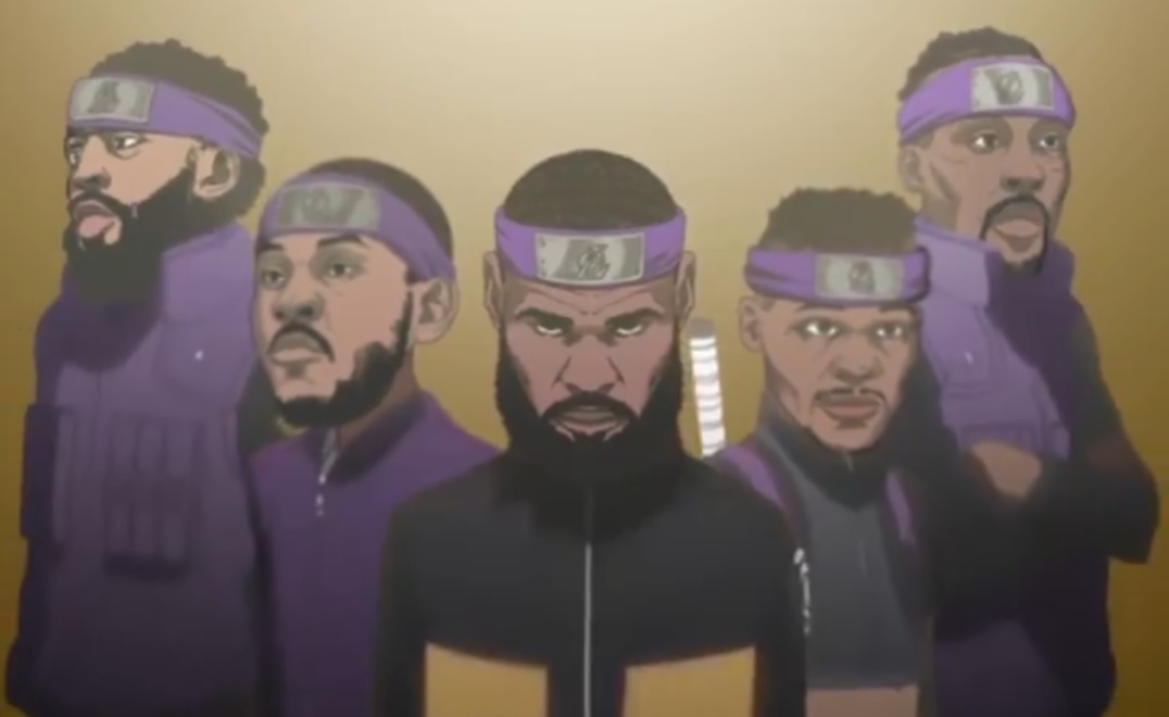 Volta da NBA é celebrada com vídeo especial inspirado em abertura de Naruto Shippuden
