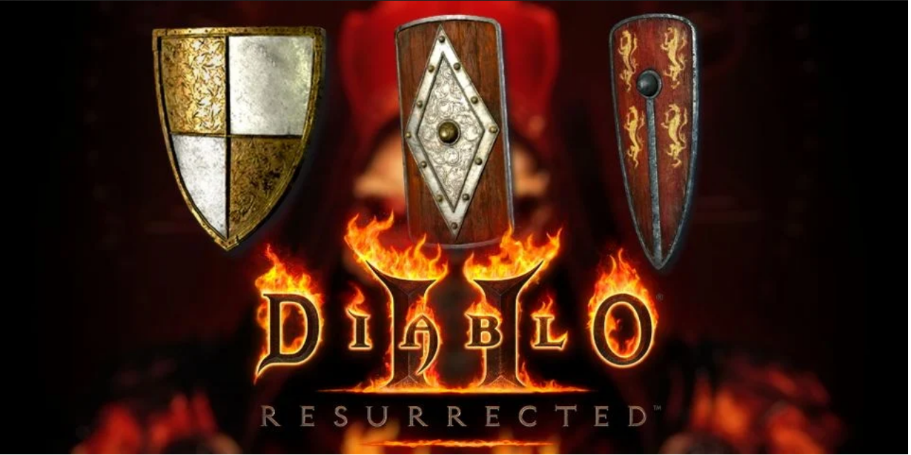 Diablo 2 Escudo 4 soquetes