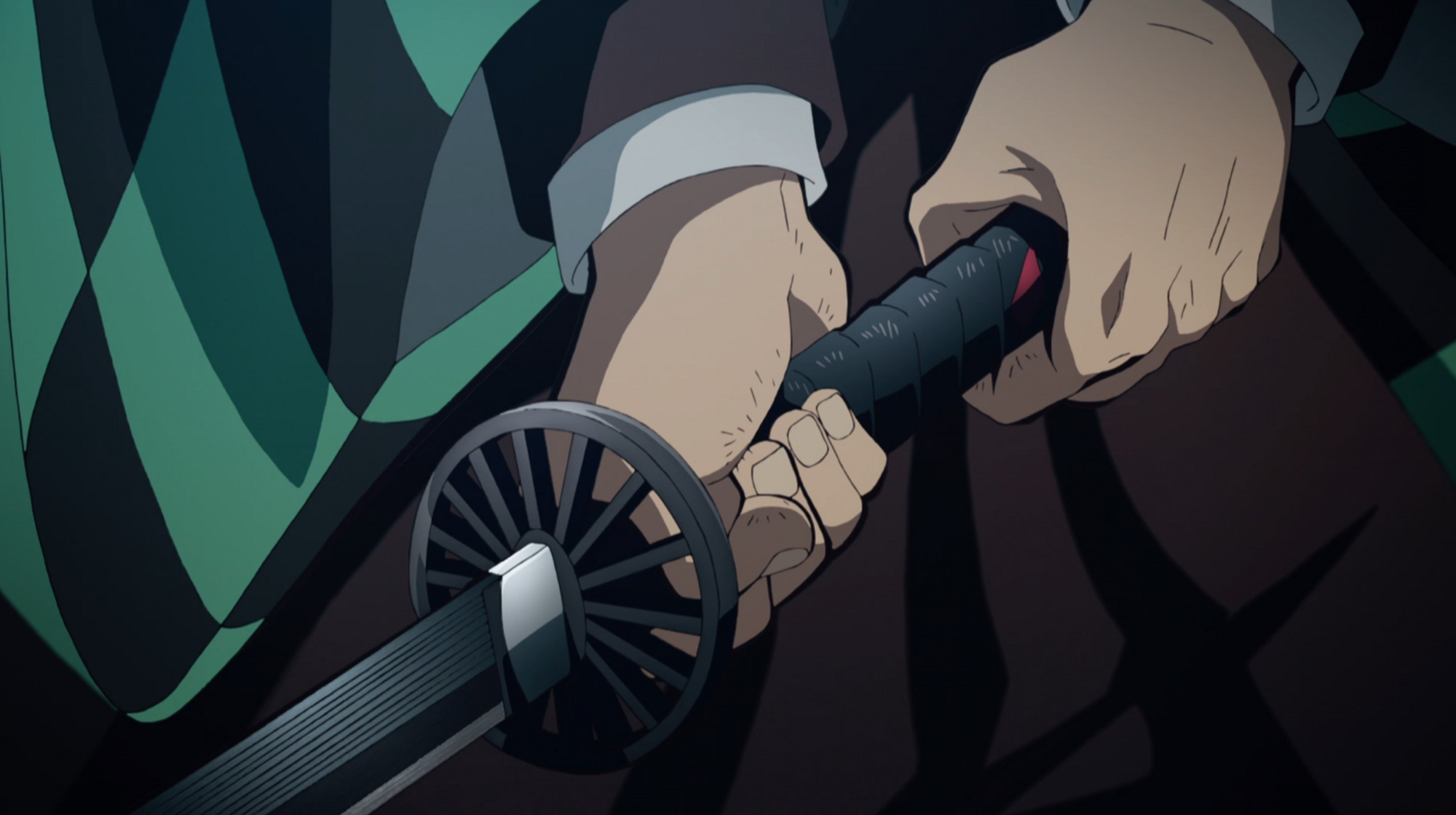 Demon Slayer - Eis que o tanjiro quebra sua espada nova #anime