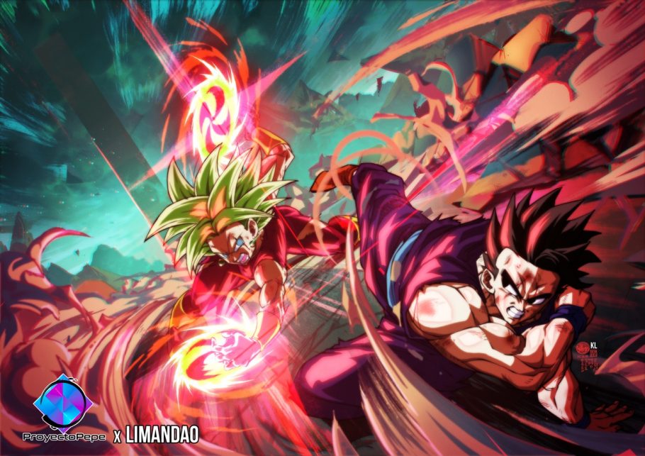 Artistas recriaram de forma épica a luta de Gohan contra Kefla no mangá