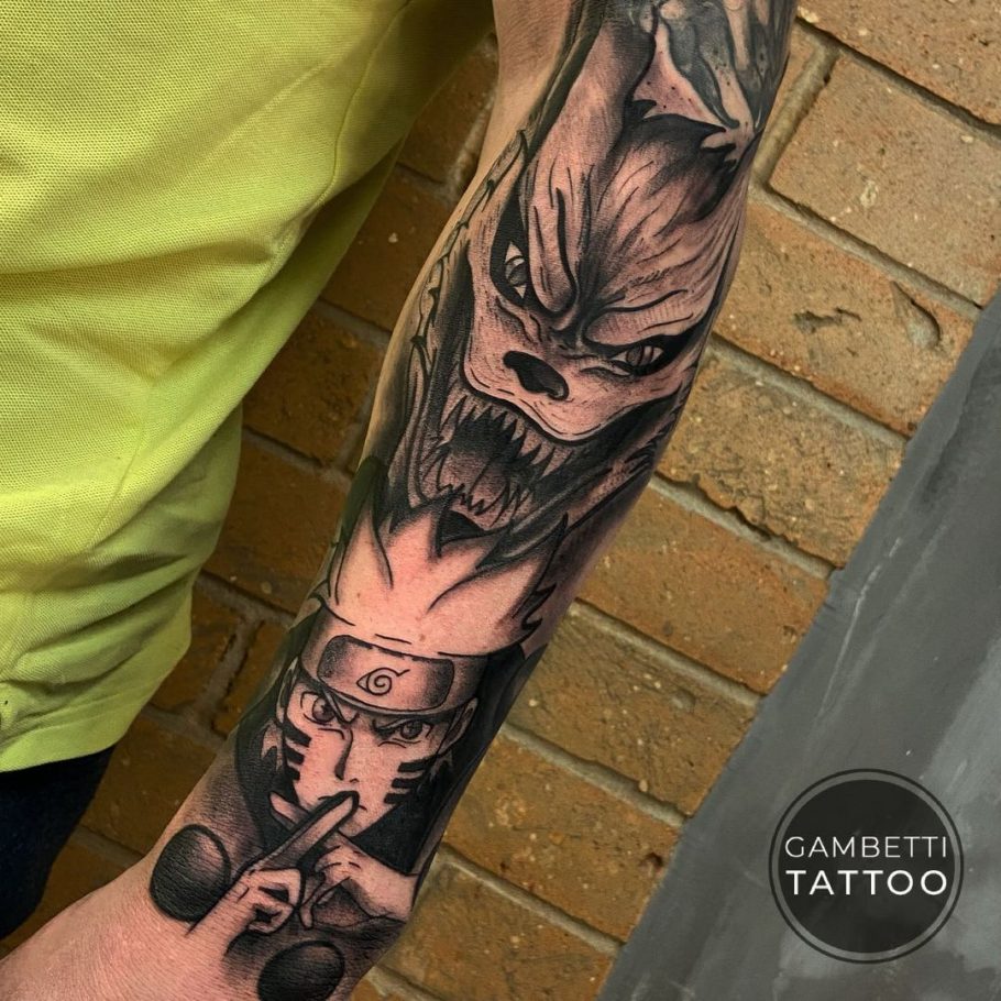 Esta é a melhor tatuagem sobre Naruto que você vai ver hoje