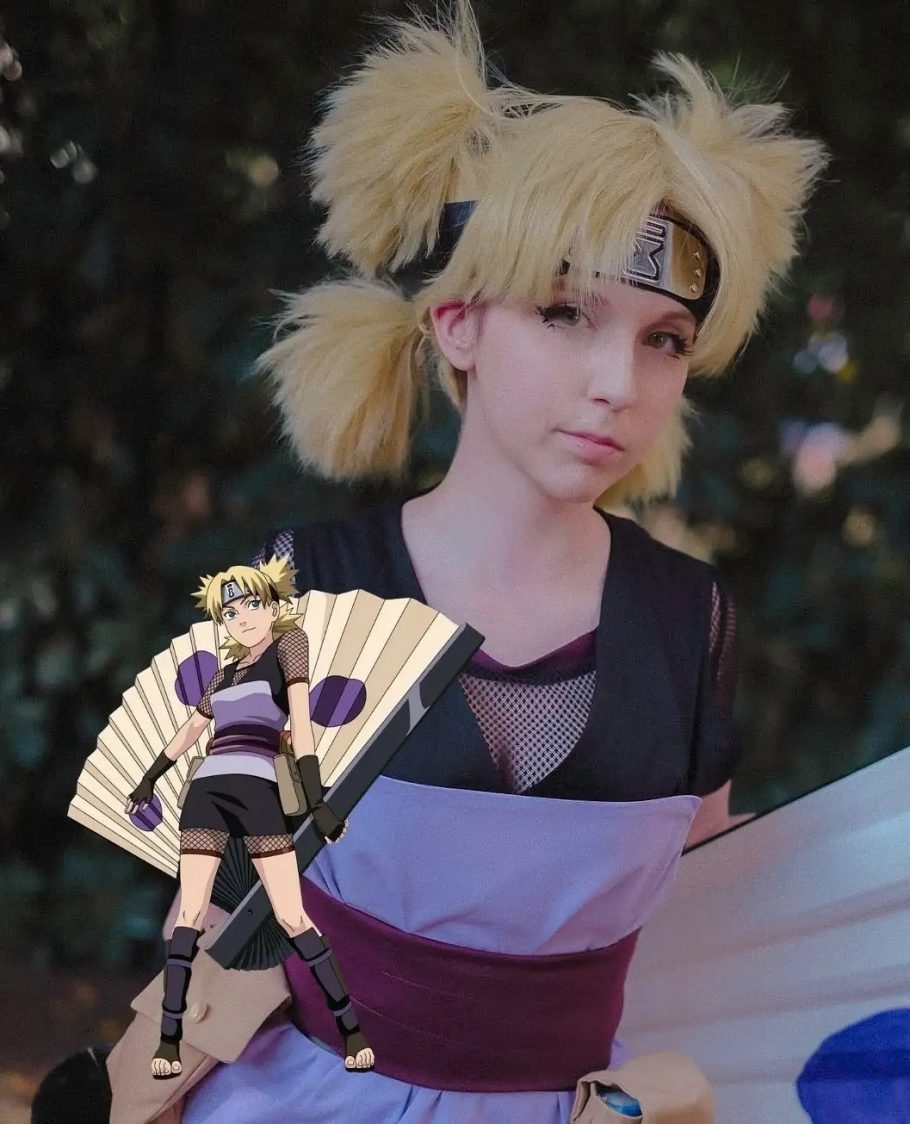 Fã de Naruto fez um cosplay apaixonante da Temari