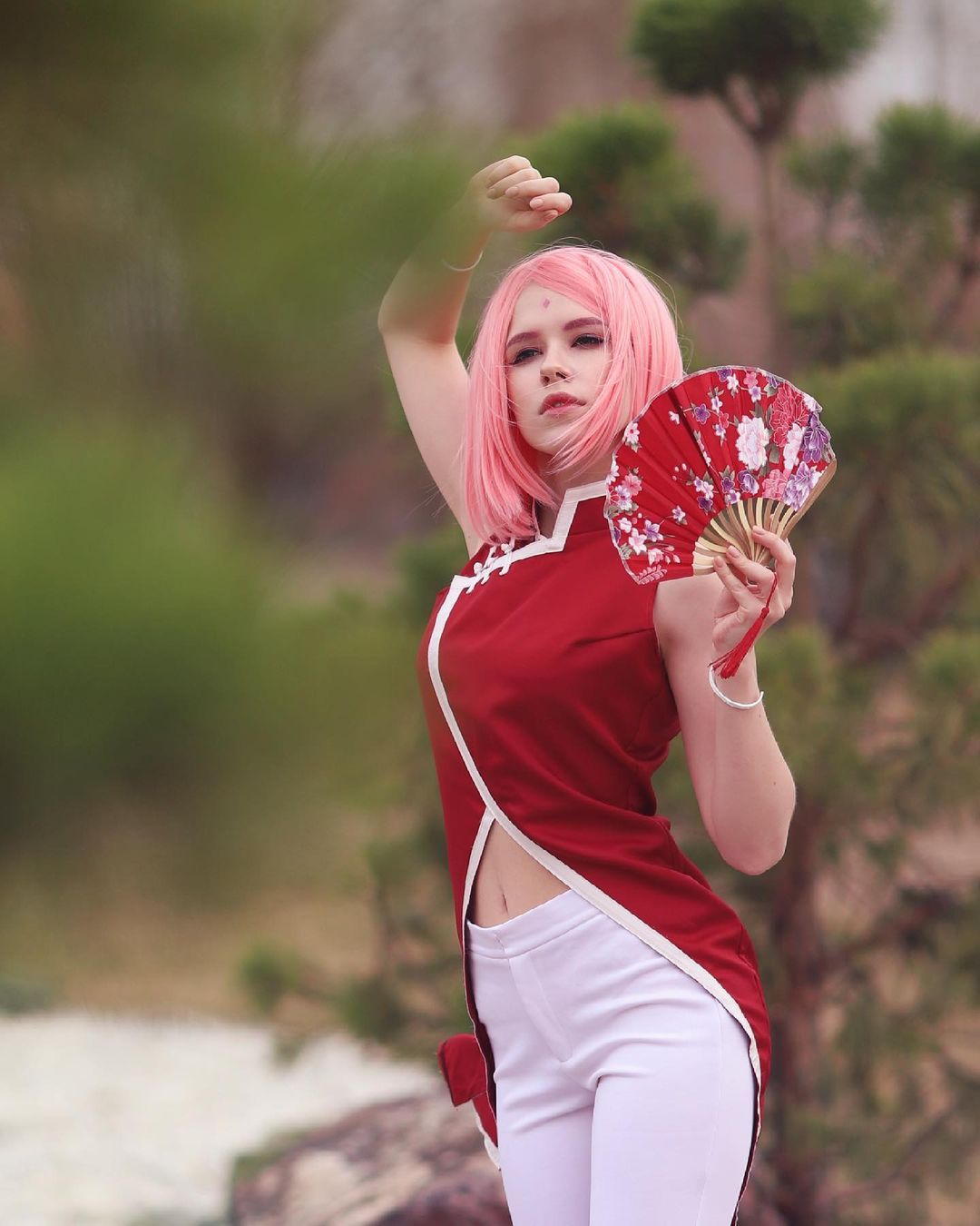 Fã De Naruto Fez Um Cosplay Impressionante Da Sakura Haruno