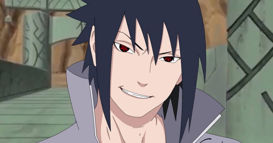 Este seria o visual do Sasuke caso ele fosse do clã Hyuga - Critical Hits