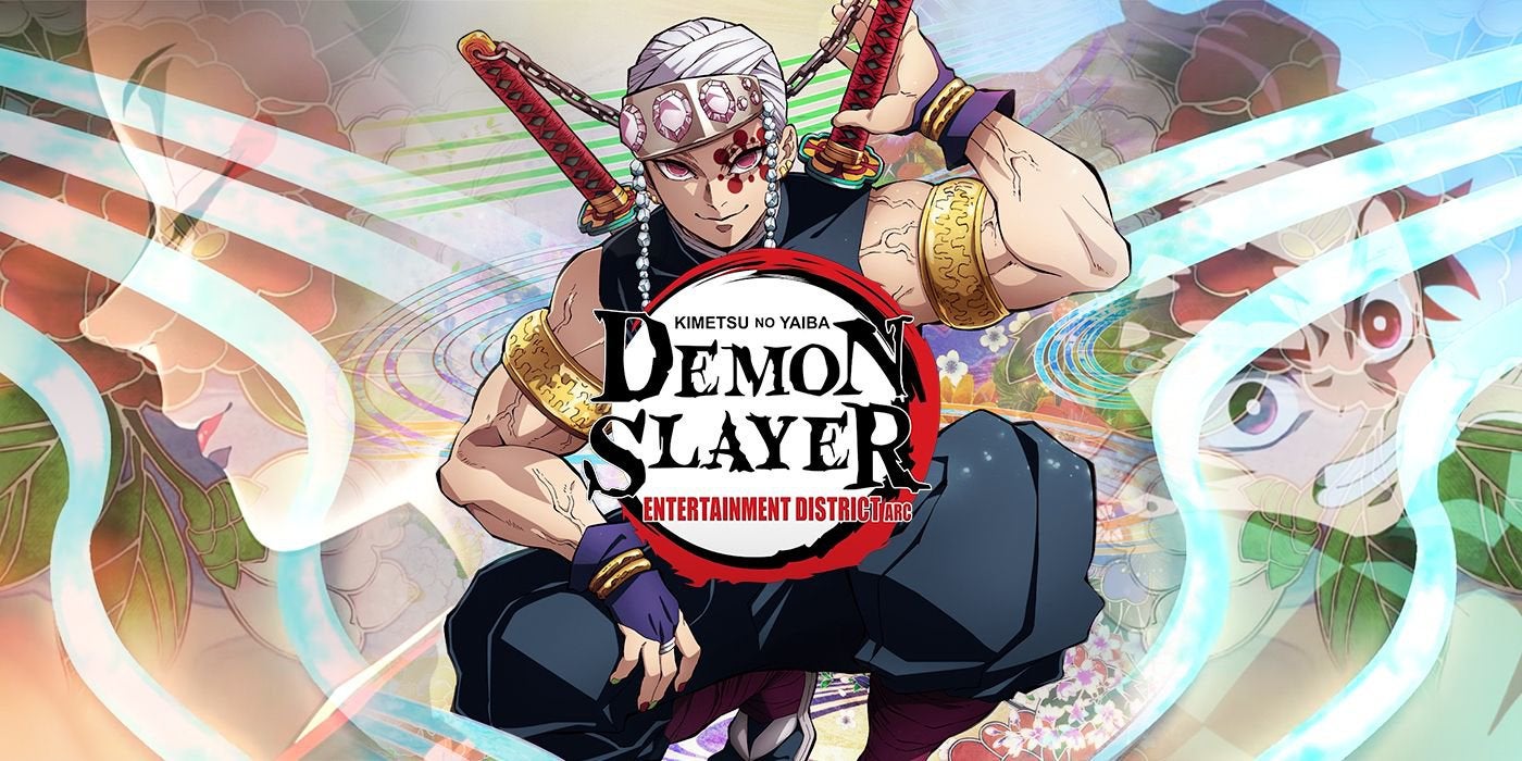 Demon Slayer' revela pôster inédito do arco Distrito do Entretenimento