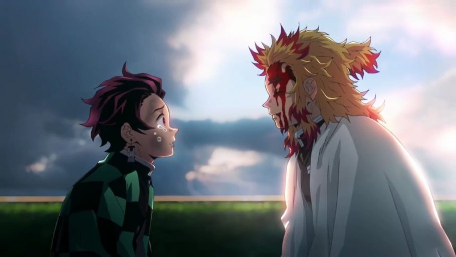 TÁ TOP DEMAIS! RENGOKU É O HASHIRA MAIS TOP! RENGOKU VAI TREINAR TANJIRO?  REACT KIMETSU NO YAIBA EP2 