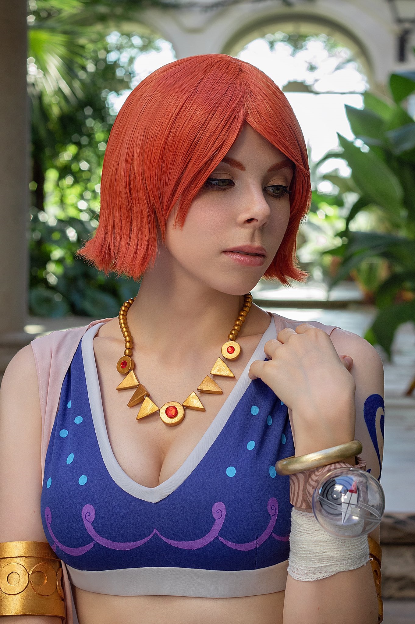 Cosplayer fã de One Piece recriou de forma impecável o visual de Nami em Alabasta