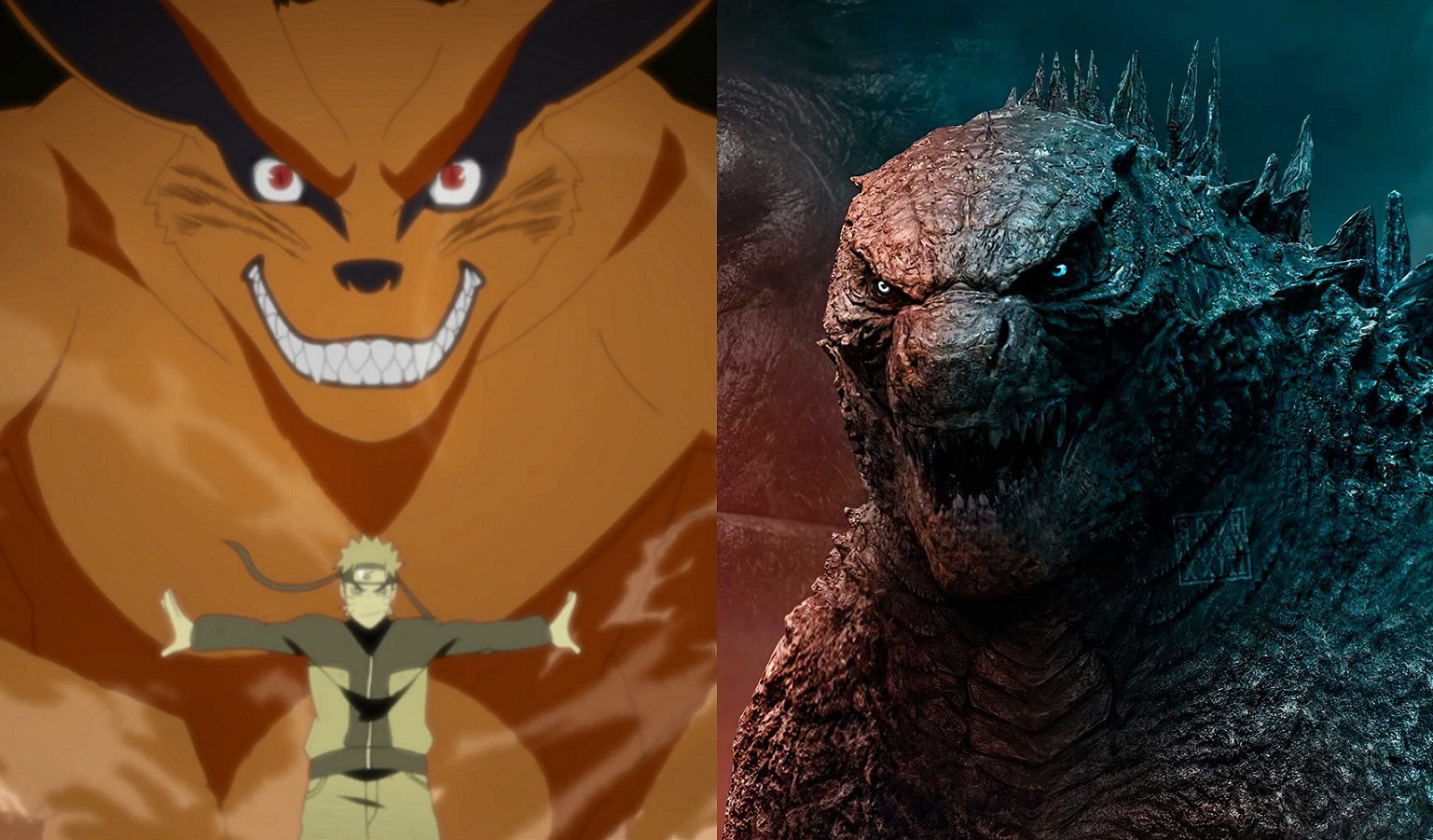 Autor de Naruto se inspirou em Godzilla para criar as Bestas com Caudas