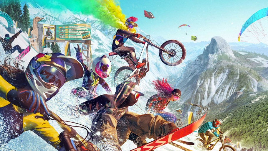 Riders Republic crashando
