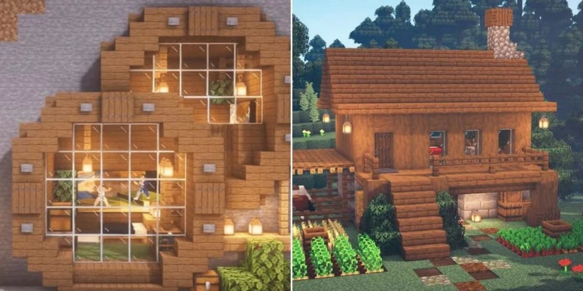 Minecraft: Construindo uma Casa Moderna 6 -   Casas minecraft,  Minecraft, Casa pequena e moderna no minecraft