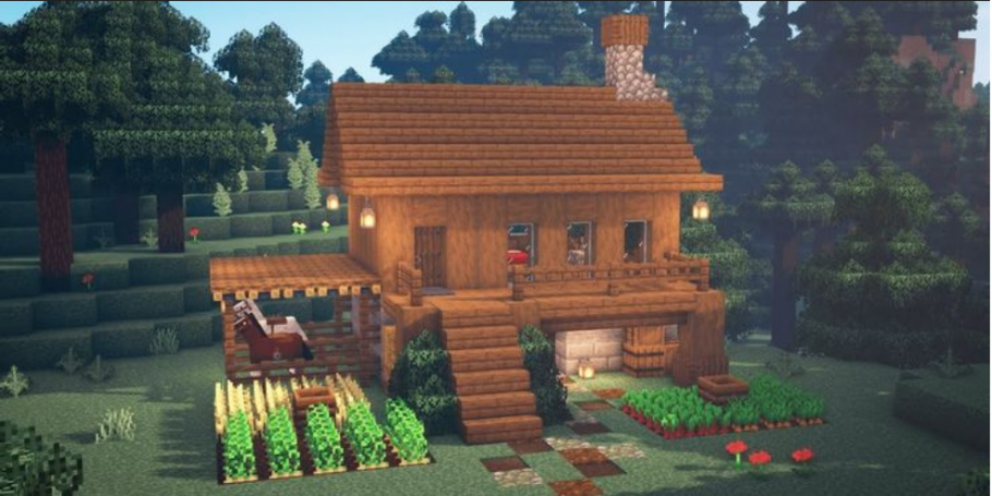 Minecraft ideias casa